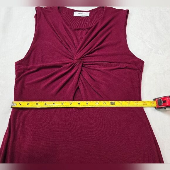 Bailey 44 Burgundy Twist Front Dress - Picture 10 of 14